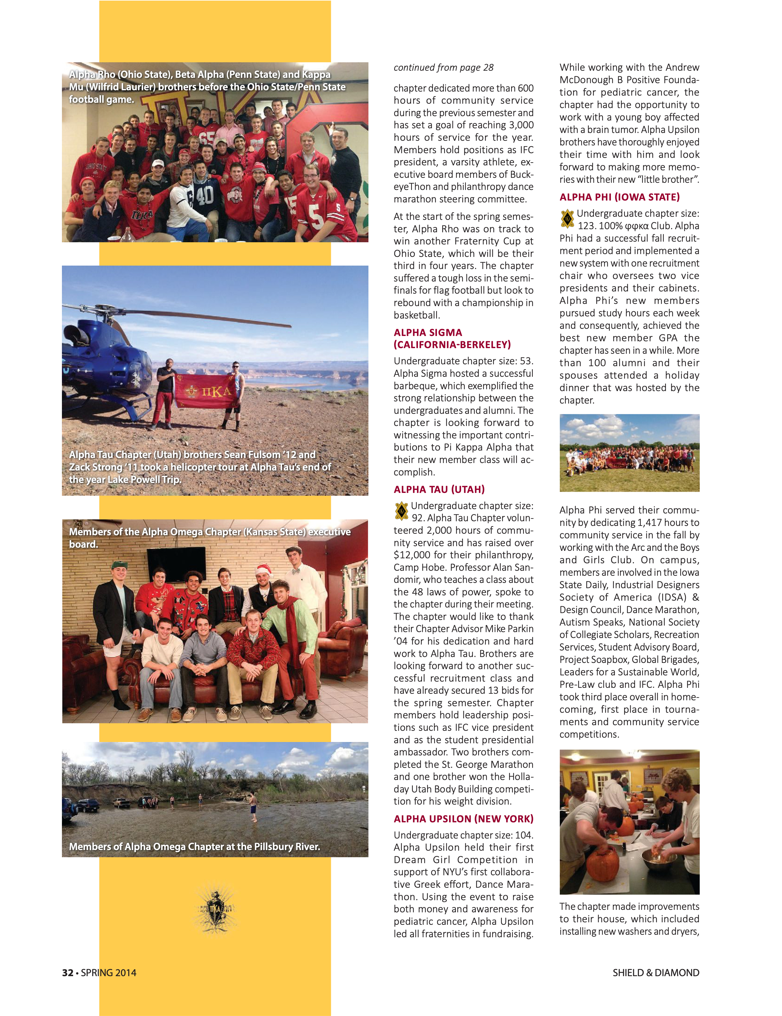 Chapter Notes, Continued 1, Spring 2014